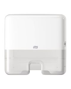 Distributeur Mini pour Essuie-Mains Interfoliés Blanc - Tork -  - Plastique 302x101x295mm
