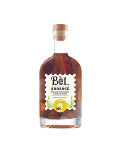 Boisson spiritueuse à base de Rhum Bèl Arrange   Poire Café 32°