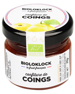Confiture Coings Bio 30g (colis de 36 unités)