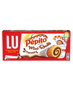 LU Pépito Mini Roulés Chocolat 150g (lot de 6)