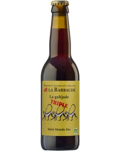 Bière Triple La Barbaude   Blonde Bio 9°