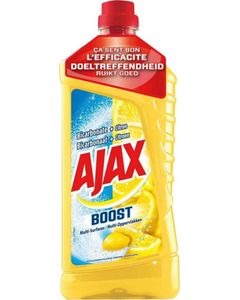 Ajax Boost Multi-Surfaces Bicarbonate et Citron 1,25L (lot de 4)