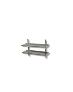 2 console étageres - Ristopro -  - Inox AISI430 1200x300x40mm