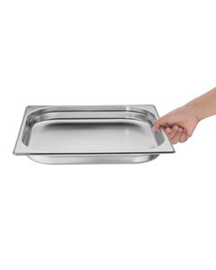 Bac Gastro Inox GN 2/3 - 20 mm - Vogue - Acier inoxydable1,35354