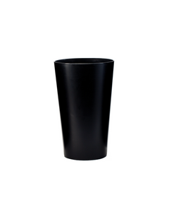 Carton de 500 gobelets noir réutilisable en polypropylène PP 25/33 cl