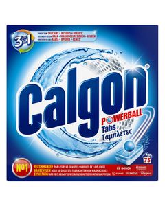 CALGON 3en1 Pastilles Anticalcaire Nettoyant pour Lave-linge - 75 tablettes