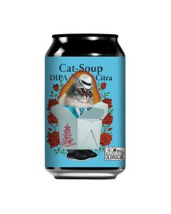 Bière IPA La Debauche Cat-Soup DIPA Citra Blonde 8°