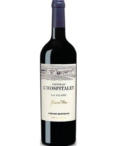 AOP La Clape Rouge Château l'Hospitalet   Bio 2021