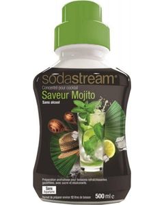 Sodastream Concentré pour Cocktail Saveur Mojito sans Alcool 500ml 30025504 (lot de 3)