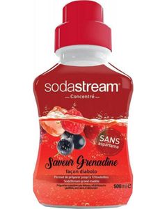 Sodastream Concentré Saveur Grenadine Façon Diabolo 500ml (lot de 3) 3003024