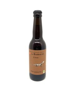 Bière Amber Ale La Barbaude   Ambrée Bio 5.4°