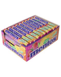 Mentos Fruits Maxi Pack (Boîte de 40 pièces)