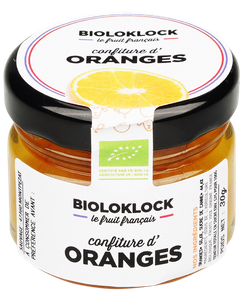 Confiture Oranges Bio 30g (colis de 36 unités)