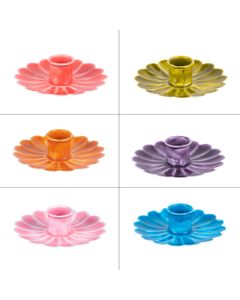 Bougeoir 9 cm (1 modèle aléatoire)