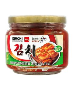 Kimchi en bocal (chou chinois pimenté) 410g - Marque WANG - 4 boîtes