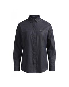 Chemise cuisine femme KENTAUR - Marie - Manches longues - BLEU JEANS - Taille XL