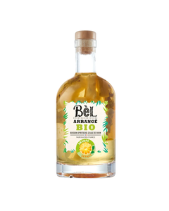 Boisson spiritueuse à base de Rhum Bèl Arrange   Orange Ananas 21° Bio