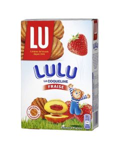 LU Lulu La Coqueline Fraise 165g (lot de 6)