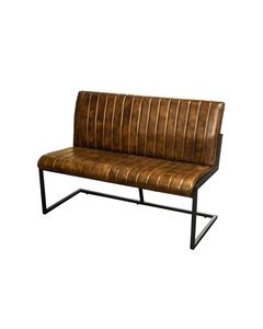 Banquette bistro cuir L: 120cm