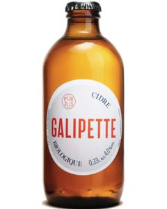 Cidre brut Galipette   Bio 4°