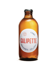Cidre brut Galipette   Bio 4°