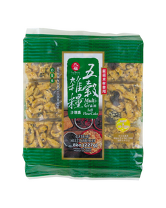 Gâteaux Taïwanais Multi-céréales / Multi-grains 227g (6 pièces) - Mélange de 5 céréales - Marque Nice Choice - 3 paquets