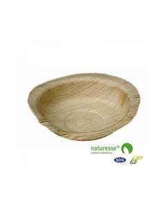 Assiette Compostable Ronde en Feuille de Palmier 12 cm - SDG - Lot de 200 - Feuilles de palmier