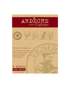 IGP Ardèche Rouge Vignerons Ardechois Notre Culture