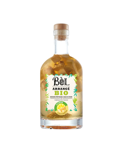 Boisson spiritueuse à base de Rhum Bèl Arrange   Citron Gingembre 21° Bio