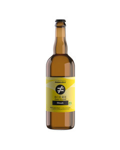 Bière Pale Ale La Brasserie Parallele   Blonde Bio SA