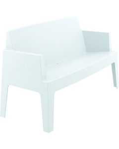 Canapé Sofa Modèle BOX en Polypropylène - Plusieurs Couleurs - Blanc