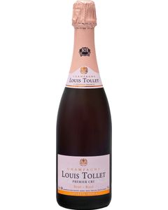 AOP Champagne premier cru Brut Rosé Louis Tollet