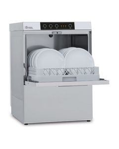 Lave-vaisselle avec Pompe de Vidange et Adoucisseur - 20 Litres - Panier 500 x500 - Colged -  - Acier inoxydable 575x605x820mm