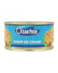 Chair blanche de crabe en conserve - Origine FRANCE - Marque Ocean Pride - 170G - 2 boîtes