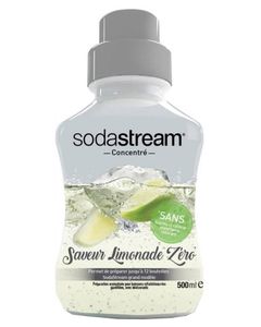 Sodastream Concentré Saveur Limonade Zéro 500ml (lot de 3) 30078075