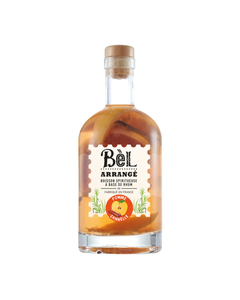 Boisson spiritueuse à base de Rhum Bèl Arrange   Pomme Cannelle 32°