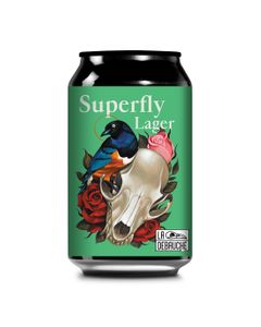 Bière La Debauche Superfly Lager Blonde 4.8°