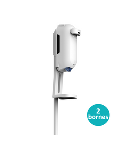 2 Distributeurs de désinfectant +prise de température