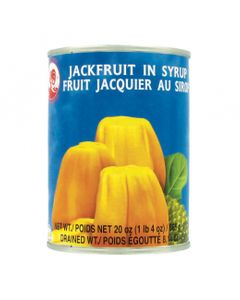Fruit de Jacquier thaïlandais au sirop en conserve - Marque Coq - Fruits exotiques - 565G - 2 boîtes