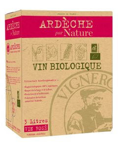 IGP Ardèche Rosé Par Nature   Bio