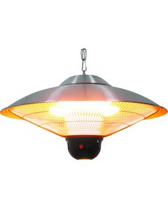 Lampe Chauffante à Suspendre avec Éclairage LED 2100 W - Stalgast - Inox