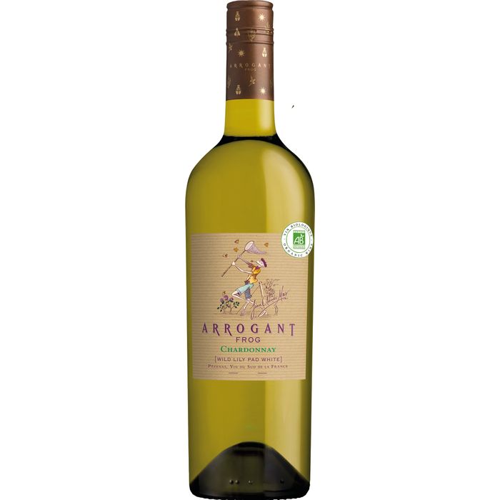 IGP Pays d'Oc Blanc Arrogant Frog Chardonnay Bio