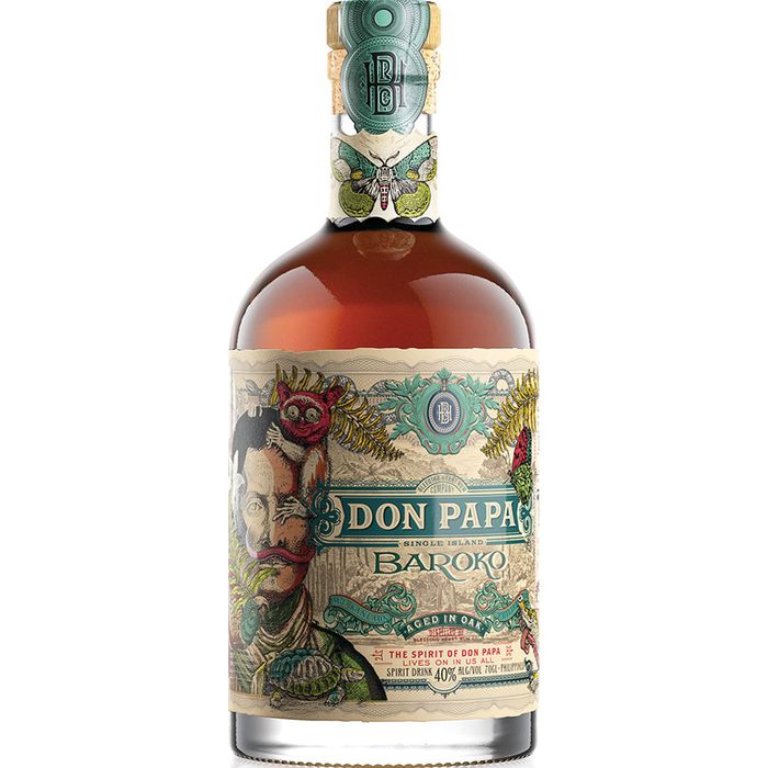 Boisson spiritueuse à base de Rhum Don Papa Baroko 40°