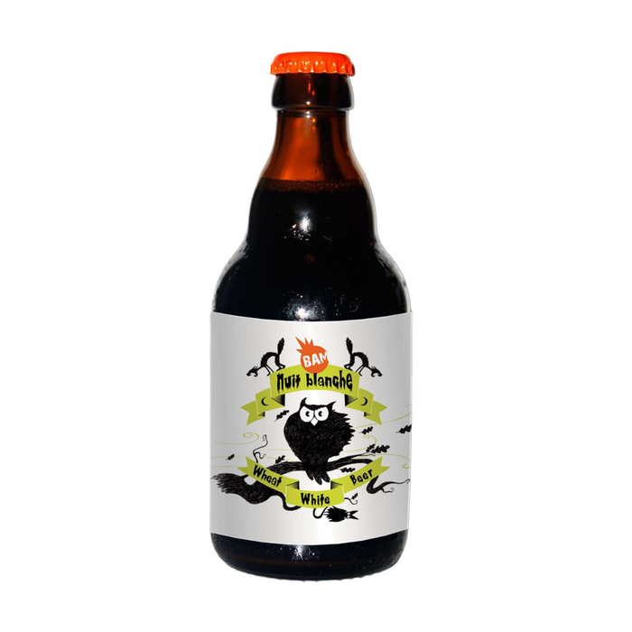 Bière Wheat Beer Bam Nuit blanche Blanche Bio 5°