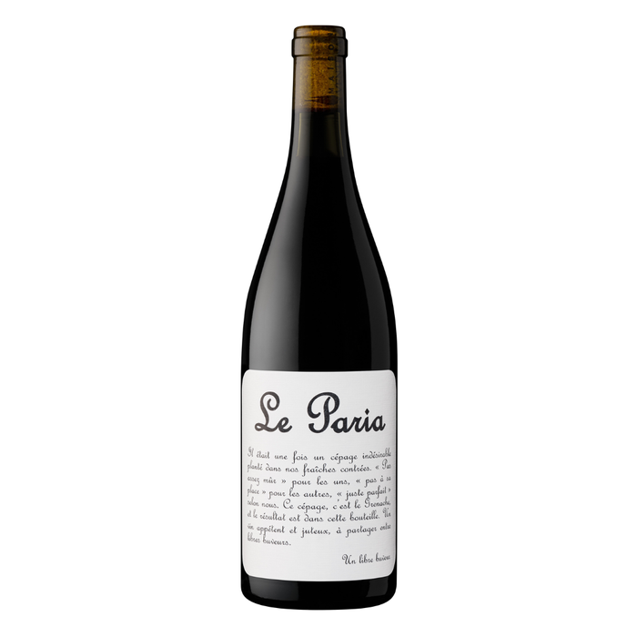 Vin de France Rouge Maison Ventenac Le Paria Bio 2025