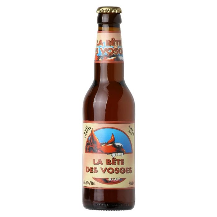 Bière Amber Ale Bete des Vosges   Ambrée 8°