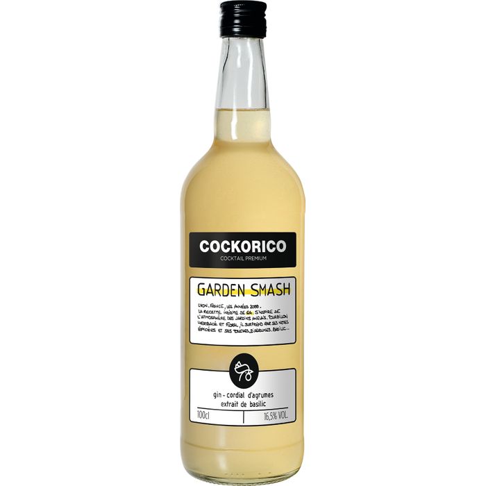 Préparation Cocktail Cockorico Garden Smash 16.5°