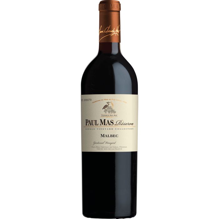 IGP Pays d'Oc Rouge Paul Mas Estate Malbec