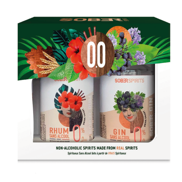 Préparations sans alcool pour cocktail Sober Spirits Noel Rhum Et Gin SA