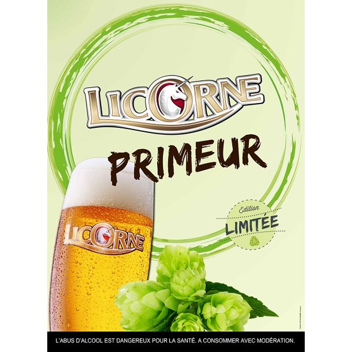 Bière Licorne   Ambrée 5.5°
